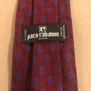 🔥 Vintage PACO RABANNE Silk tie